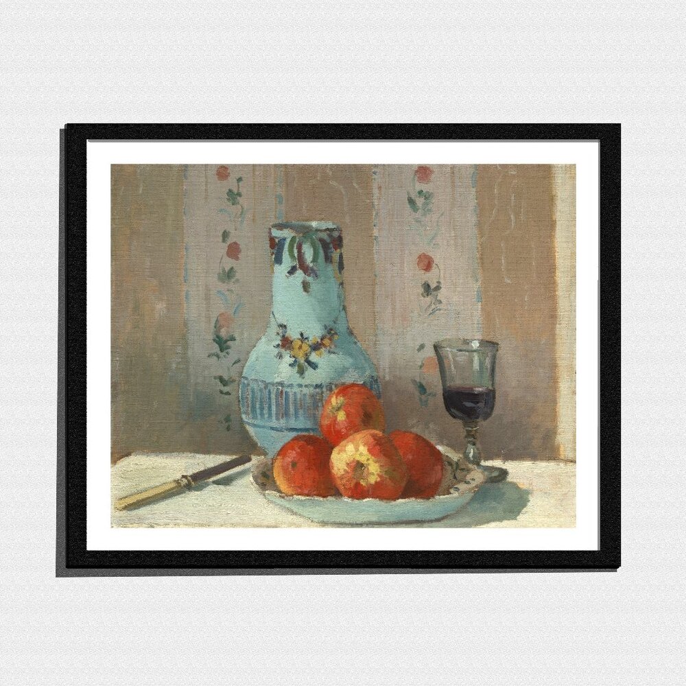 Art Print, French Country Fruit Still-Life Painting